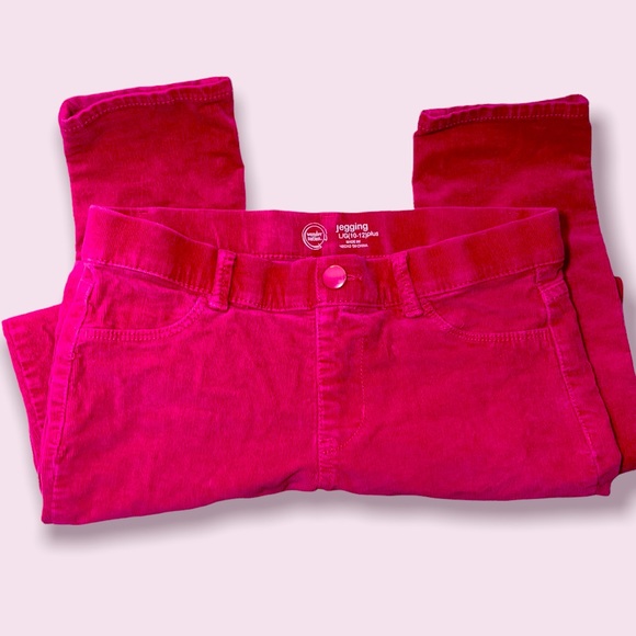 Wonder Nation Girls Fashion Jegging Racing Pink Corduroy Size L/G 10-12 (Plus) - Picture 10 of 13